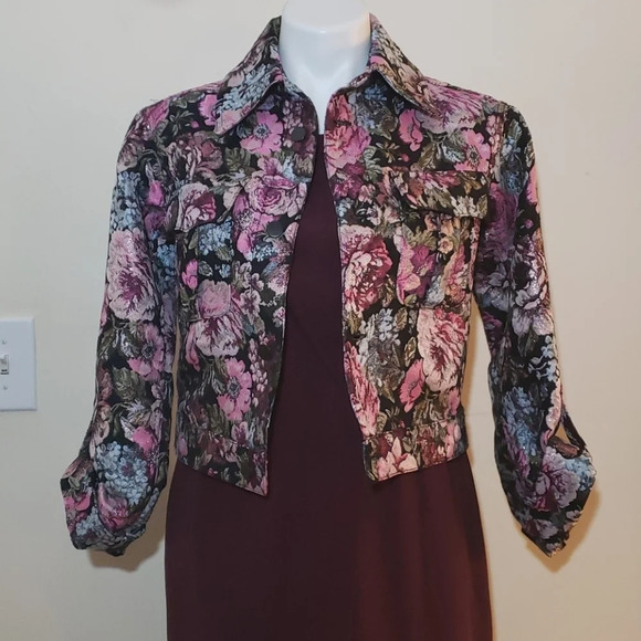 H&M Jackets & Blazers - H&M Pink Floral Jacket!